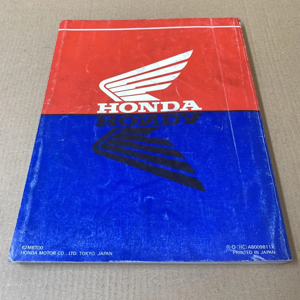 Honda XL1000 V X Genuine OE Workshop Manual Service Repair Manual 62MBT00 - Image 4 of 4