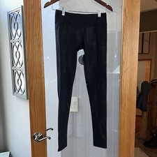 Jo Jax Black Leggings Dancewear Activewear SA Small Adult Size