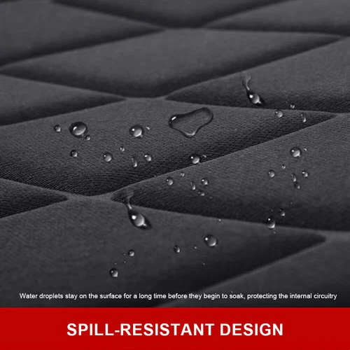 Car Heated Seat Cover Cushion-Universal Warmer Pad 1/2 Pack 12V warming Black - Picture 8 of 19