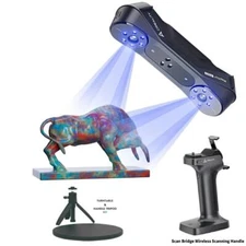 Creality Raptor Pro 3D Scanner 22+7 Blue Laser Lines for Design with Scan Bridge