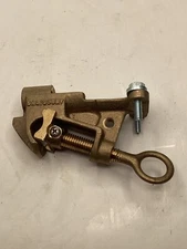 Salisbury Grounding Clamp, Bronze Clamp, .12 to .81, Steel