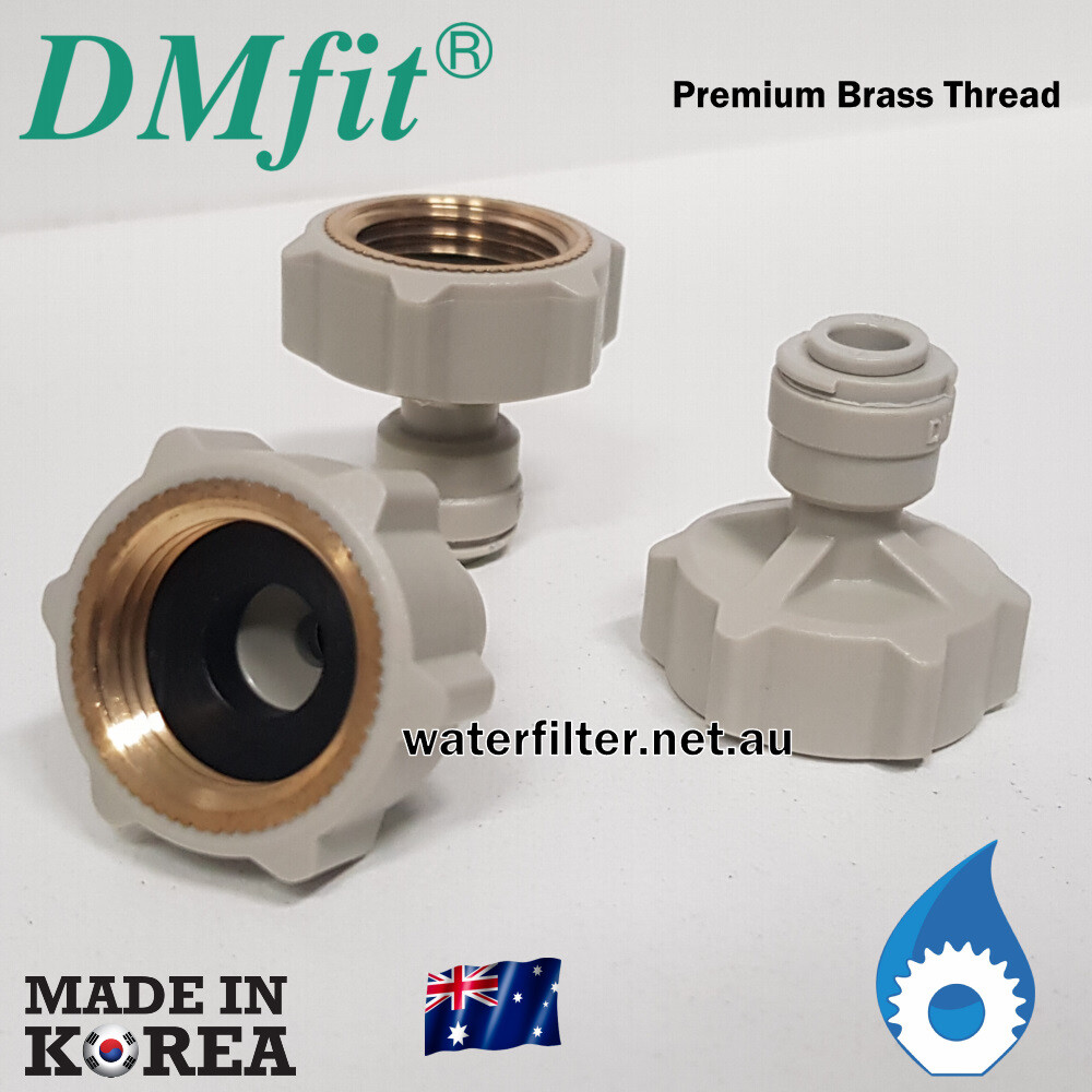 1/2" BSP FI x 1/4" Female Adaptor Fridge Water Filter Connector John