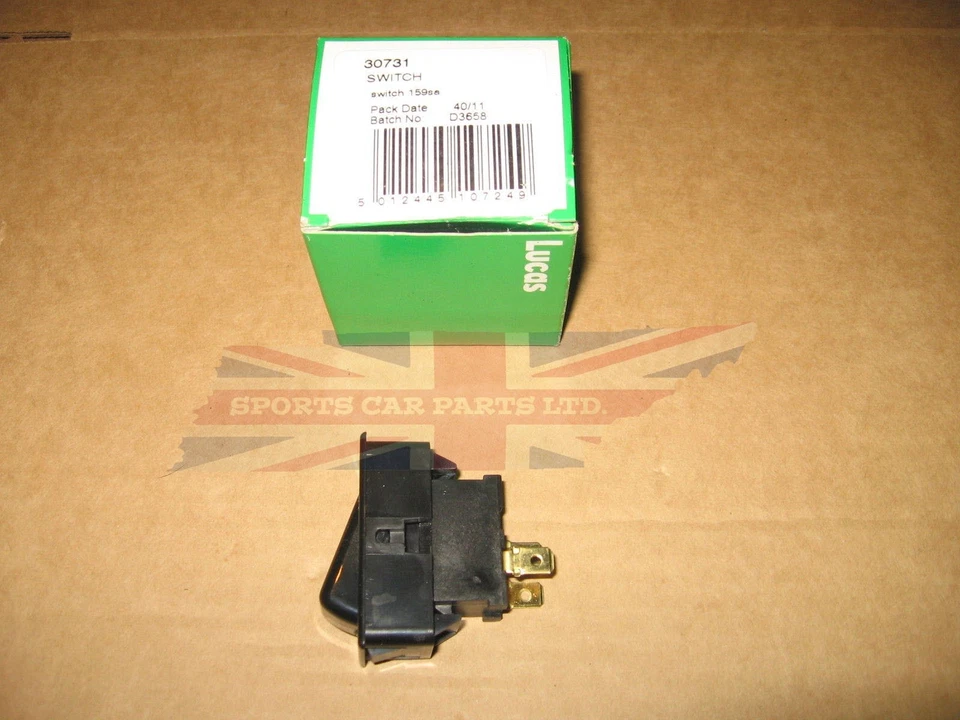 New Lucas Headlamp Headlight Light Switch TR6 73-76 Triumph Spitfire GT6 1969+ - Image 2 of 3