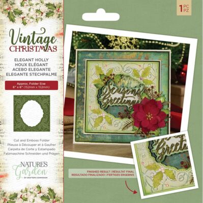 Crafters Companion - Naturgarten - Vintage Weihnachtskollektion