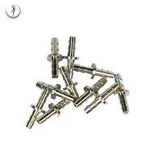 DCI Dental Unit 1/16" In-Line Barb Package of 10 use with 1/8" O.D. tubing 0077