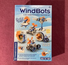 WindBots 6-in-1 Wind Powered Experiment Kit STEM Educational Wind Bot 550047