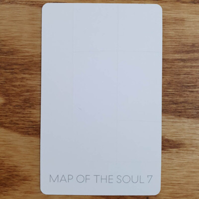 Jin Official Photocard BTS Map Of The Soul : 7 Version 3 Genuine