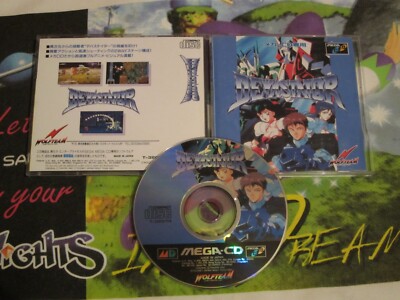 Devastator for Mega CD - Case, Manual, Back Insert, Disc - US SELLER