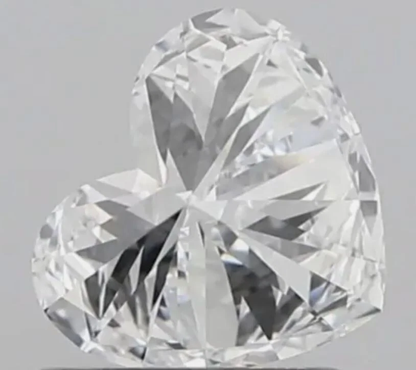 CVD Diamond Lab-Grown 3 Pcs Lot Heart Shape IF Clarity 4 x 4 mm Certified - Image 3 of 4