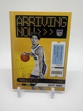 2023-24 Panini NBA Hoops Arriving Now Colby Jones Rookie Sacramento Kings #8