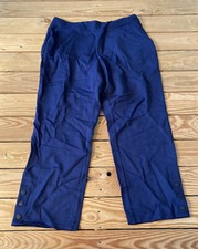 belle by Kim gravel NWOT women  s ponte ankle pants size 12 Petite blue sf12