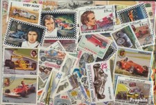 Motives Timbres 25 différents course et sport automobile timbres