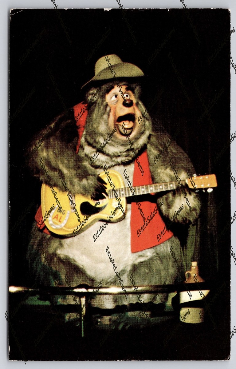 Vintage Postcard 1979 Walt DIsney World Country Bear Jamboree 