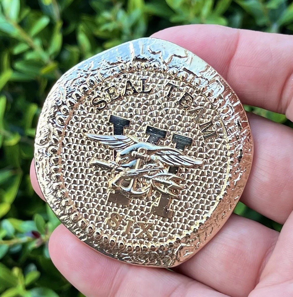 Navy Seal Team 6 VI DEVGRU NSW Challenge Coin Doubloon CPO Skulls