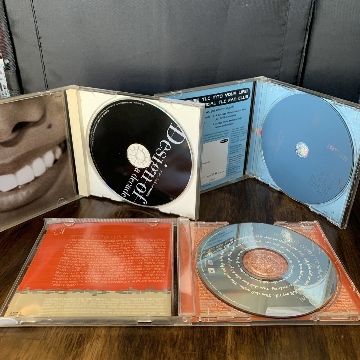 Music CDs Lot Of 3 Famous Women 90s/ 2000s R&B TLC Destiny's Child