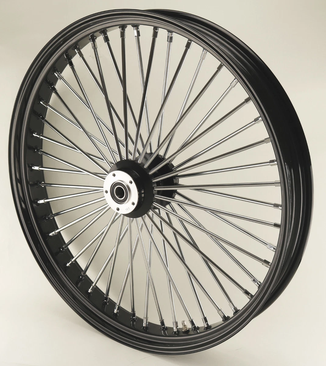 Black spoke shop harley wheels