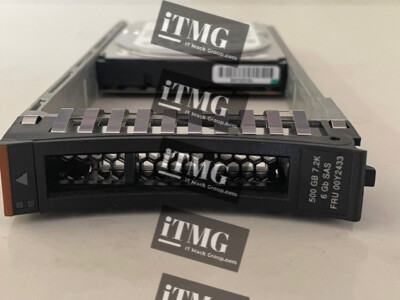 00Y2509 (00Y2433) IBM 500GB 7.2K rpm 6Gb SAS 2.5 inch Hard Disk Drive