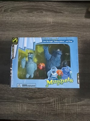 Vintage Mini Muppets Show Figures Palisades Sam the Eagle Mahna Mahna & Thog