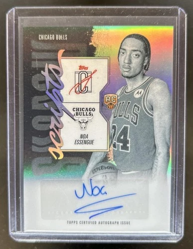 2025 Topps Signature Noa Essengue Base (RAW)