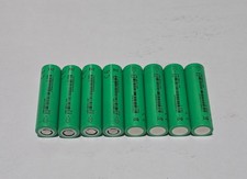 8 x EVE Rechargeable Batteries 2500 mAh