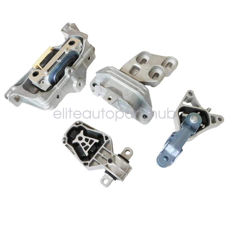 Se adapta a Mercedes Benz CLA250 GLA250 B250 HD 4 PIEZAS montaje de motor y transmisión Foto 2 de 4