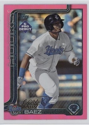 2025 Topps Pro Debut Fuchsia Foil /199 Luis Baez #PD-174 12w7