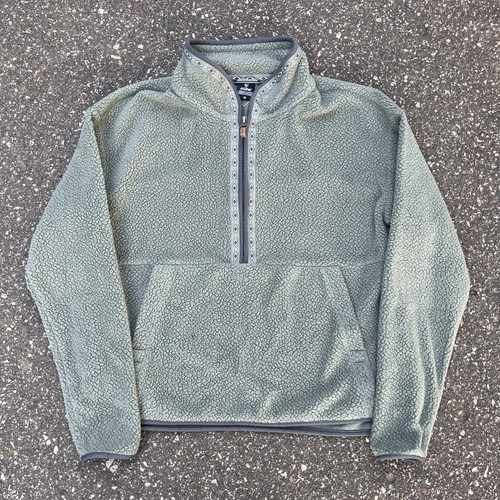 Suéter Kuhl Mujer Grande Marfil Hygge 1/2 Cremallera Melange Sherpa Vellón Ultra Suave M