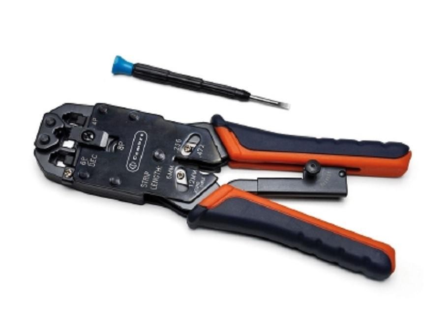 Crimpatrice Cembre MLRJ1: Utensile Meccanico RJ45/RJ11 di Alta Precisione
