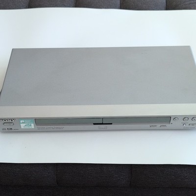 Sony DVP-NS725P DVD Player Progressive Scan CD/DVD Silver - Tested - No Remote