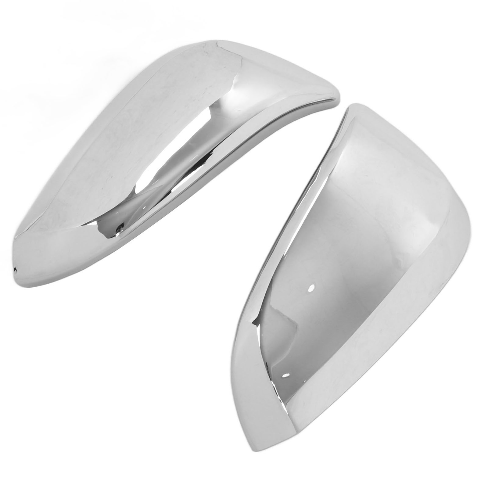 Exterior Rear View Mirror Cover Protector Adhesive Electroplating Style For