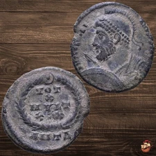 BEAUTIFUL Byzantine Follis coin - Julianus Julian II VOT X MVLT XX Antioch @n493