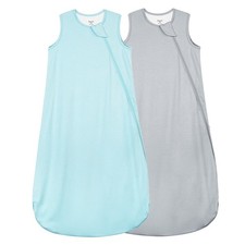 Supersoft Rayon Made from Bamboo Sleep Sack 6-12 Months M 6-12M , Blue Gray
