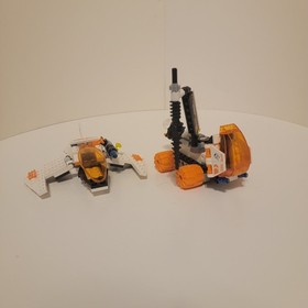 Lego 7693 & 7695 Space Mars Mission ETX Alien Strike 99% & 100% Complete No Box