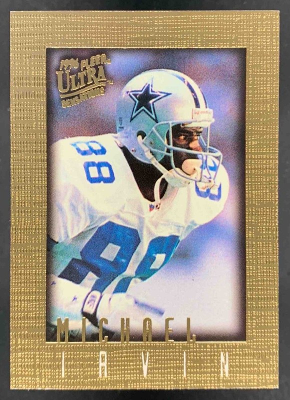 Michael Irvin 1996 Fleer Ultra Sensations Cowboys