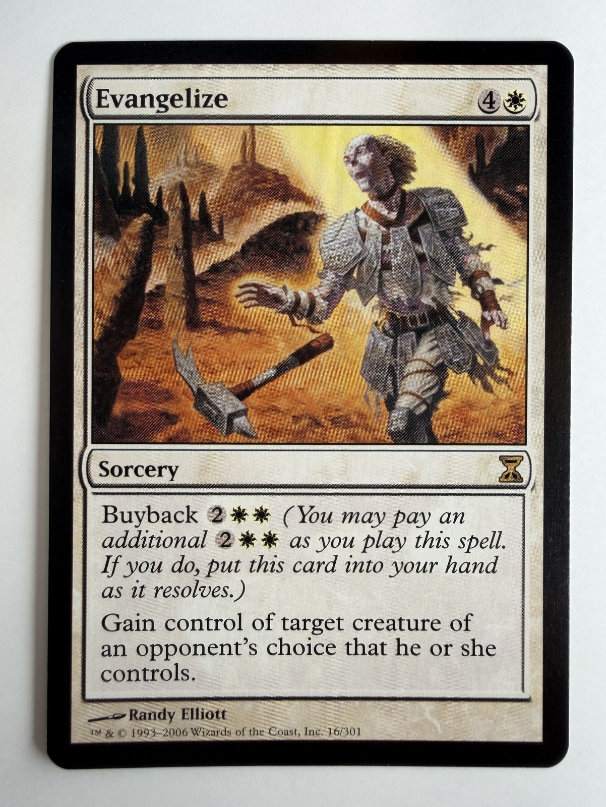 Magic the Gathering - Evangelize - Time Spiral
