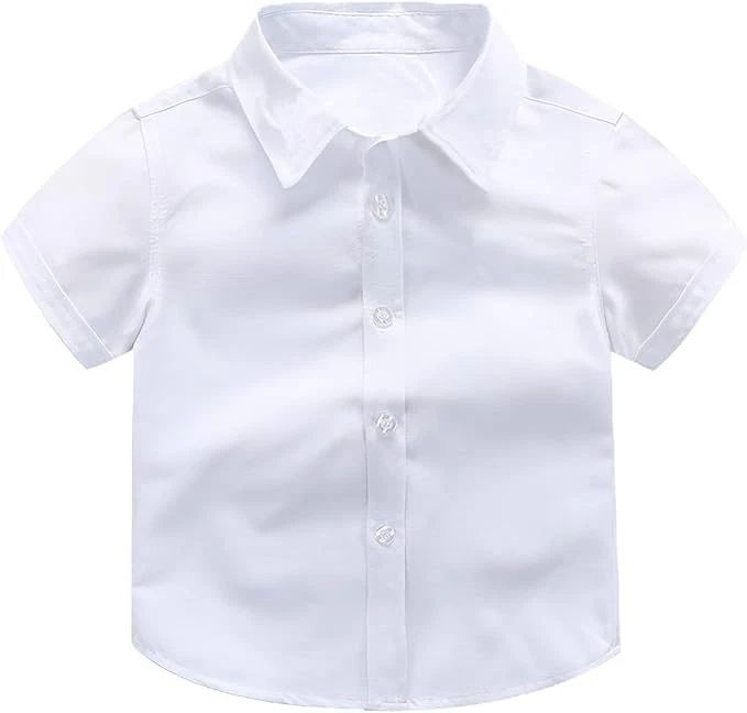 Completo elegante ragazzo papillon bretelle camicia bianca pantalone nero 9-10 a - Immagine 3 di 4