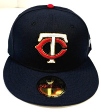 Minnesota Twins MLB NE Authentic Collection 2017 ALT Fitted Hat-Blue