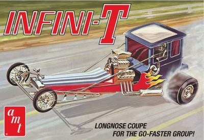 AMT, Dragster   INFINI-T Custom zum Zusammenbauen und Lackieren, 1/25, AMT125...