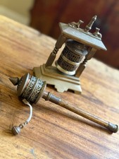 Antique Tibetan Handcrafted Spinning Prayer Wheels Buddhist