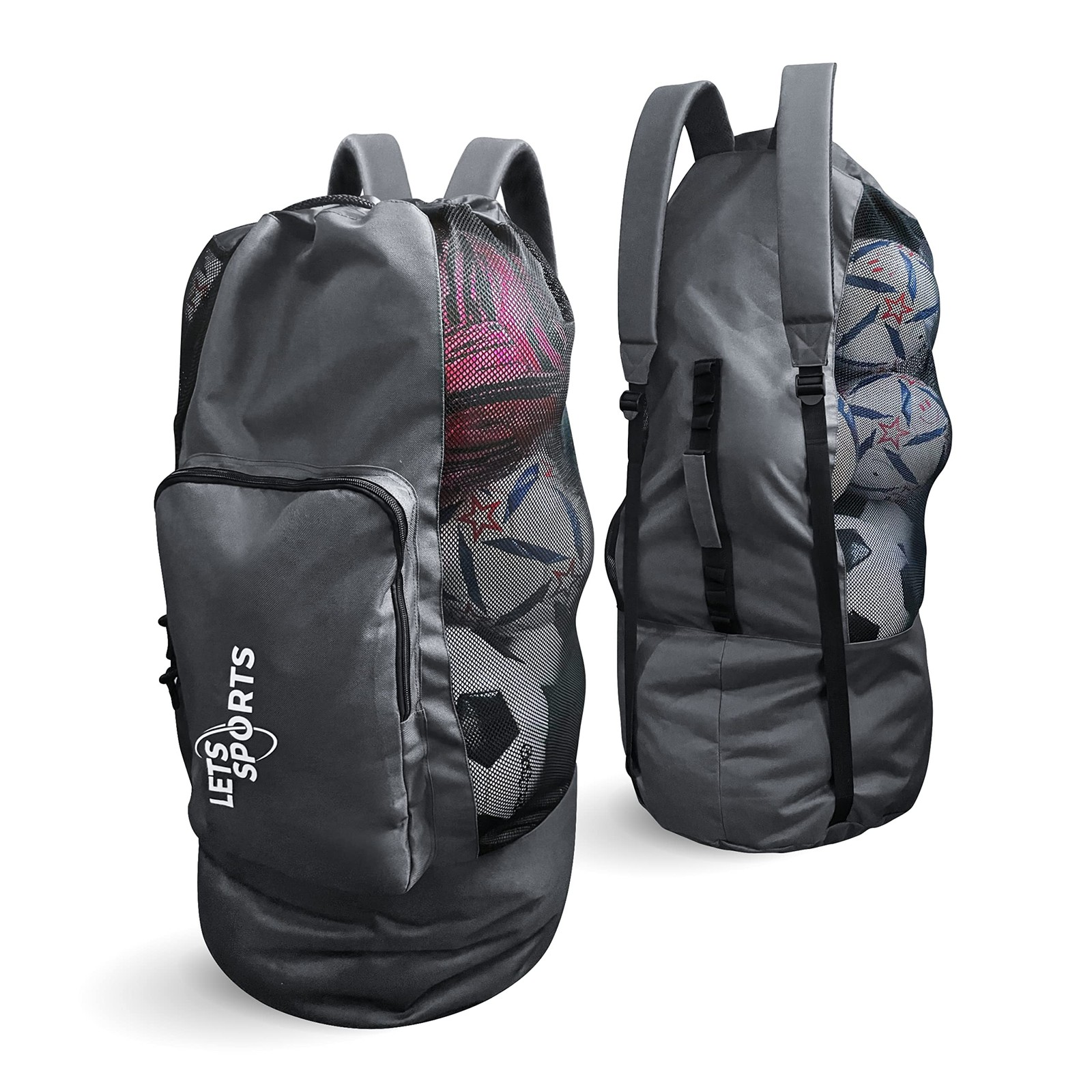 Soccer Ball Bag for Basketball, Volleyball & Football | Large Drawstring Ball...