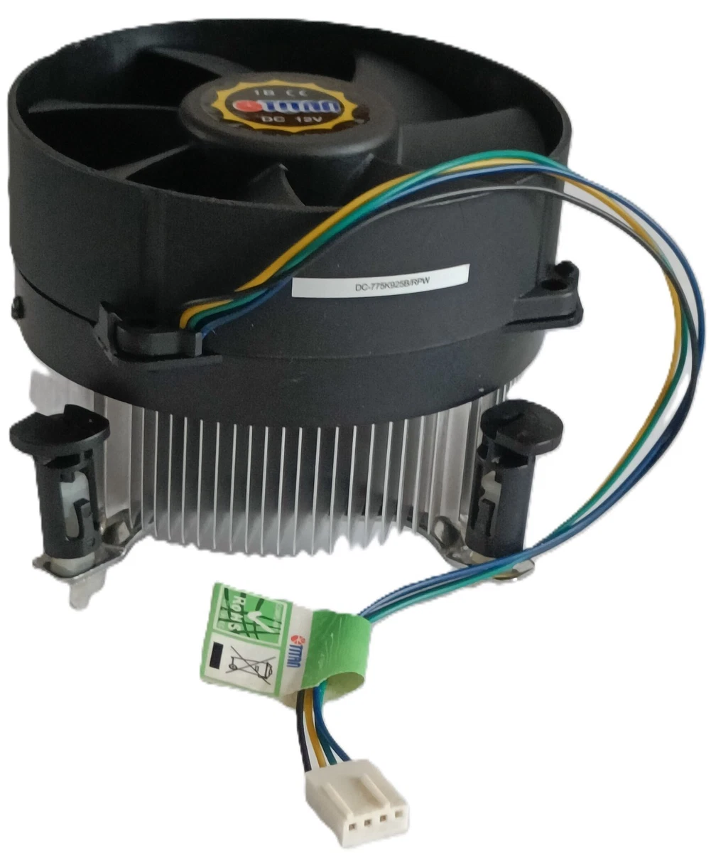 DISSIPATORE PROCESSORE SOCKET 775 Lga Intel- Attacco A Vite 4 Pin - Hp Original - Foto 7