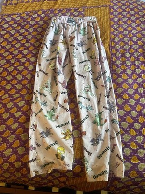 Vetements Cartoon Pajama Pants Size XS