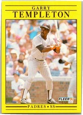 1991 Fleer Baseball (481-720) - You Pick - 5 CARD MIN Free Shipping READ NM