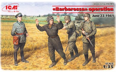 ICM 35391 1/35 Barbarossa Operation, June 22,1941 (4 Figures - 1