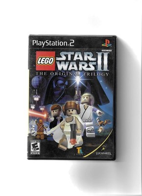 playstation 2-LEGO Star Wars II 2-The Original Trilogy-with players manual