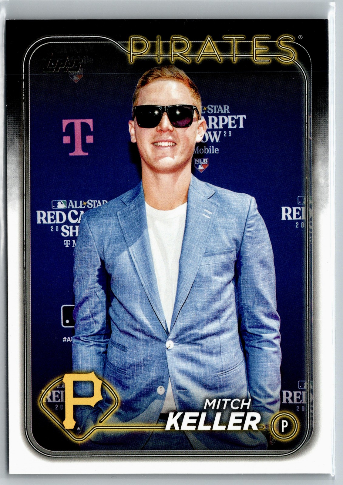 2024 Topps #230 Mitch Keller Golden Mirror
