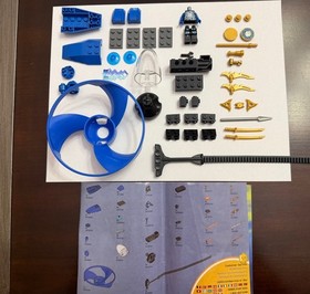 Ninjago masters of spinjitzu Airjitsu Jay flyer 70740! Pre-owned Great Condition