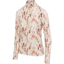 Greg Norman Volara 1/2 Zip Sand Dune Outerwear Women M