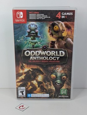 Oddworld Anthology The Unlikely Heroes Collection (Nintendo Switch, 2020) CIB