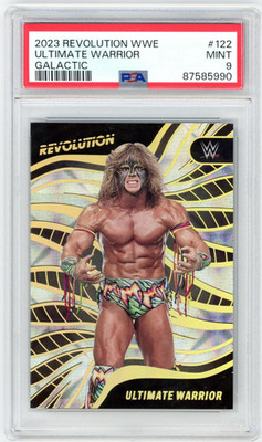 2023 Panini WWE Revolution Ultimate Warrior Galactic - PSA 9